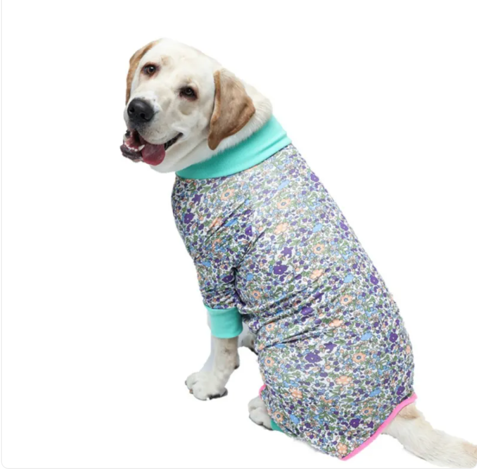 Dog Long Sleeve Homewear Pet Four-legged Clothes